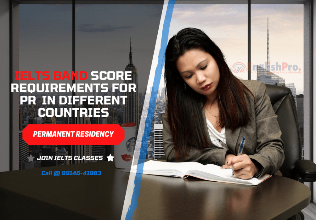 IELTS Band Score Requirements to get PR in different countries