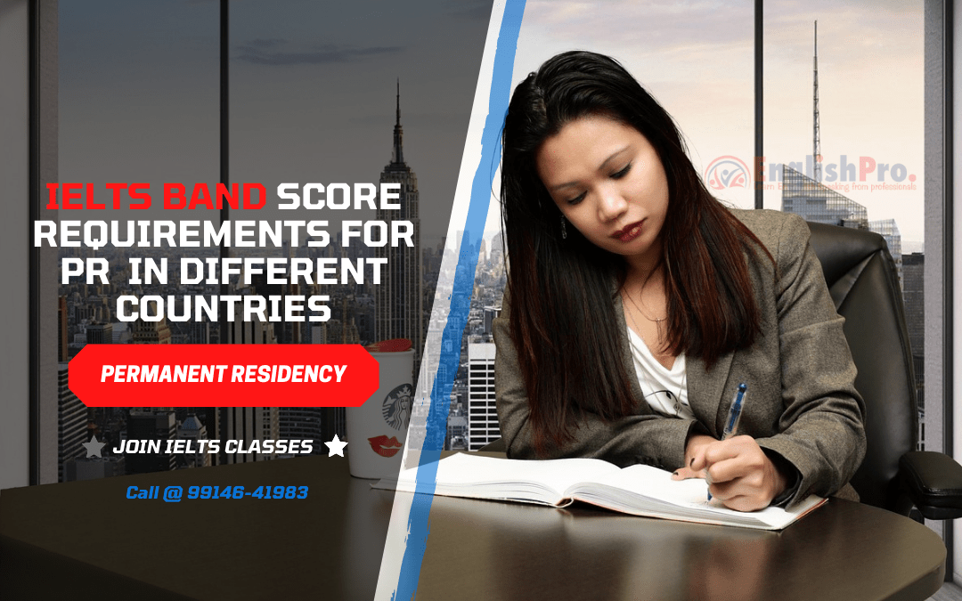 IELTS Band Score Requirements to get PR in different countries