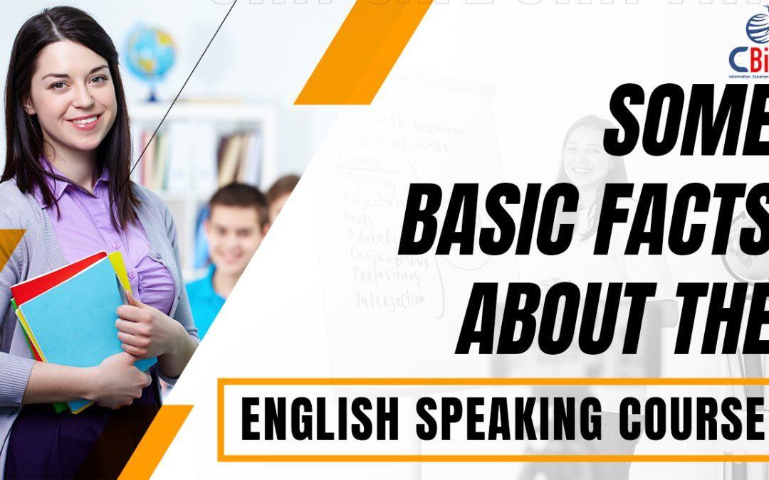 Some basic facts about the English speaking course